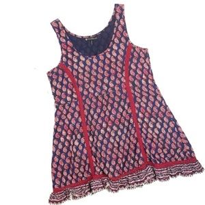 Anthropologie Sleeveless Mini Sun Dress